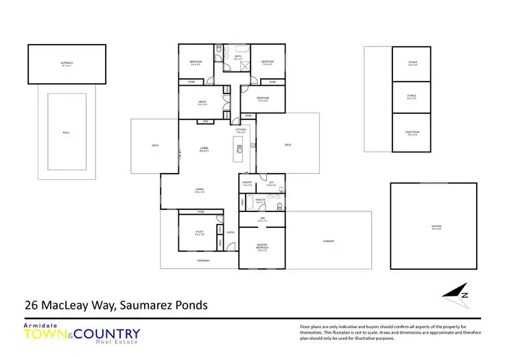 Floorplan of Homely rural property listing, 26 Macleay Way, Armidale NSW 2350