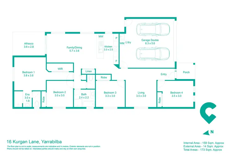 Floorplan of Homely house listing, 16 Kurgan Lane, Yarrabilba QLD 4207