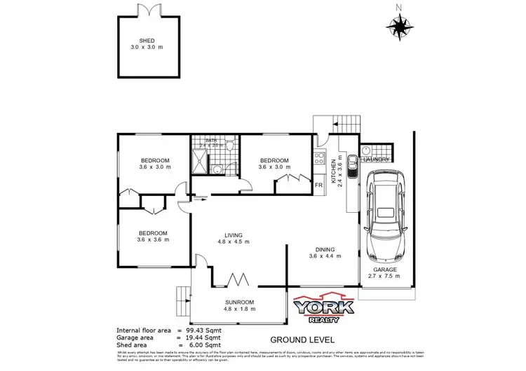 Floorplan of Homely house listing, 3 Hanlon Street, Newtown QLD 4350