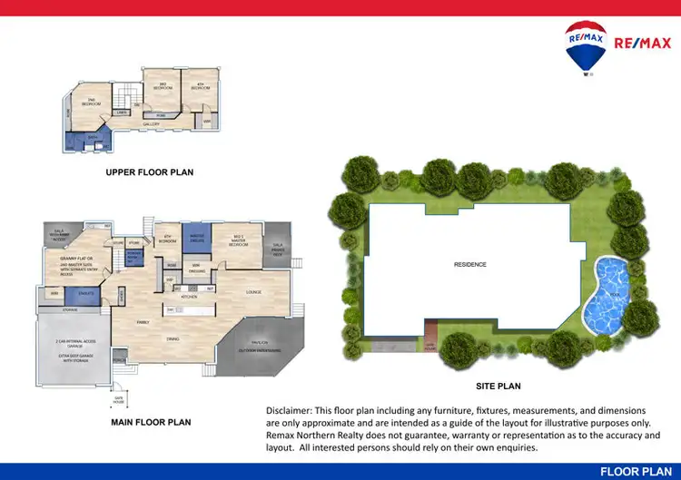 Floorplan of Homely house listing, 1 Tarrilli Place, Carseldine QLD 4034