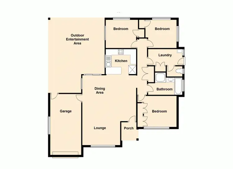 Floorplan of Homely house listing, 5 Beilby Place, Deception Bay QLD 4508