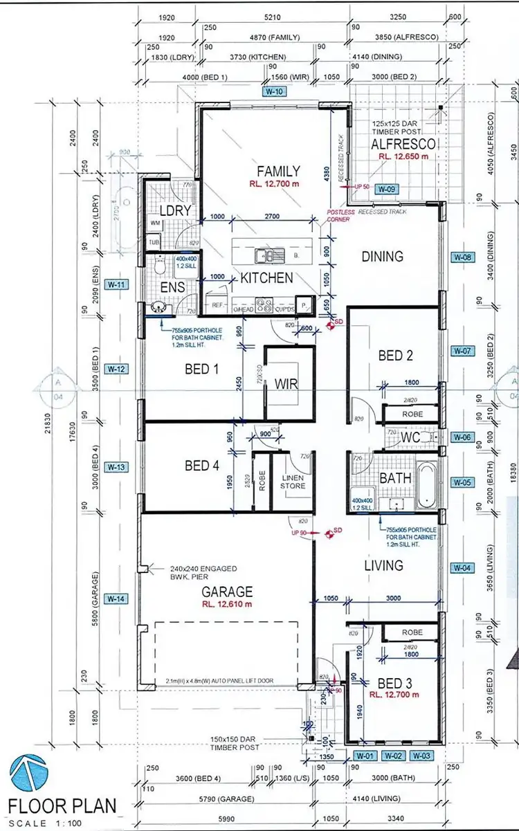 Floorplan of Homely house listing, 11 (Lot 39) Bowerbird Cl, Coffs Harbour NSW 2450