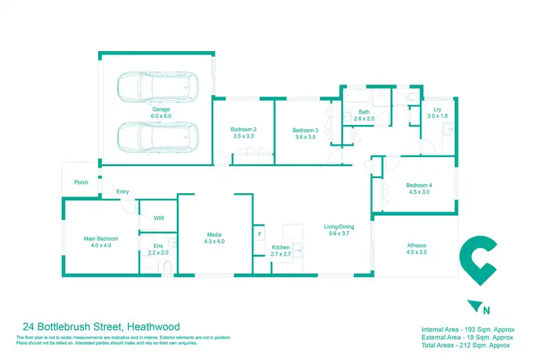 Floorplan of Homely house listing, 24 Bottlebrush Street, Heathwood QLD 4110