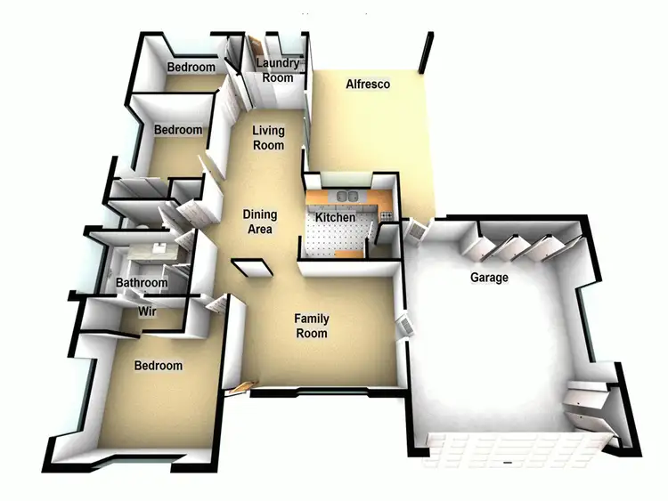 Floorplan of Homely house listing, 22 Amberton Street, Caboolture QLD 4510