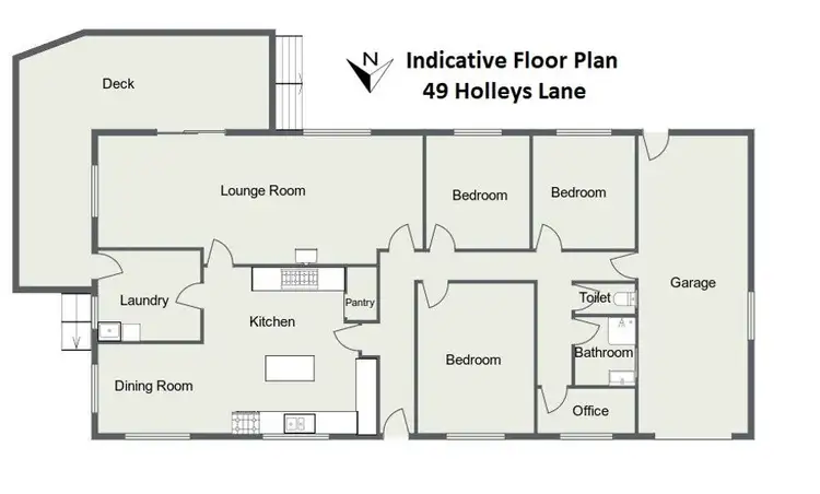 Floorplan of Homely rural property listing, 49 Holleys Road, Tenterfield NSW 2372