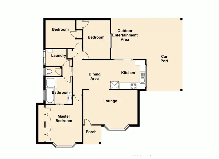 Floorplan of Homely house listing, 7 Cleary Street, Caboolture QLD 4510