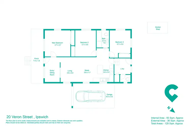 Floorplan of Homely house listing, 20 Vernon Street, Ipswich QLD 4305