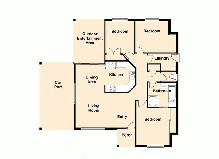 Floorplan of Homely house listing, 2 Cornwall Street, Deception Bay QLD 4508