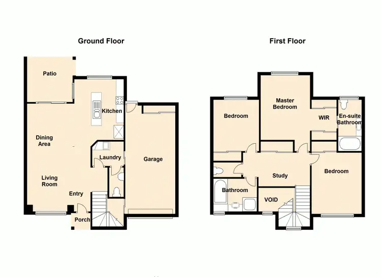 Floorplan of Homely townhouse listing, 28/37 Wagner Road, Murrumba Downs QLD 4503