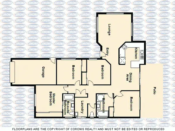 Floorplan of Homely house listing, Address available on request