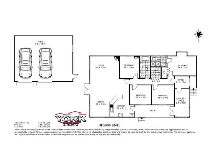 Floorplan of Homely house listing, Address available on request