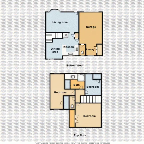 Floorplan of Homely townhouse listing, 3/3 Trafalgar Drive, Kippa-Ring QLD 4021
