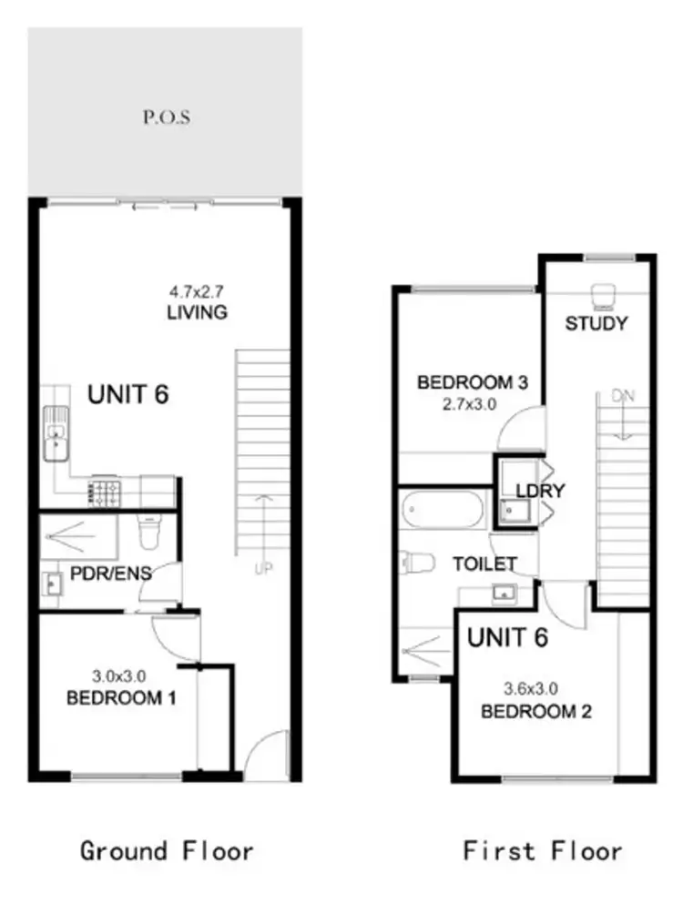 Floorplan of Homely townhouse listing, Address available on request
