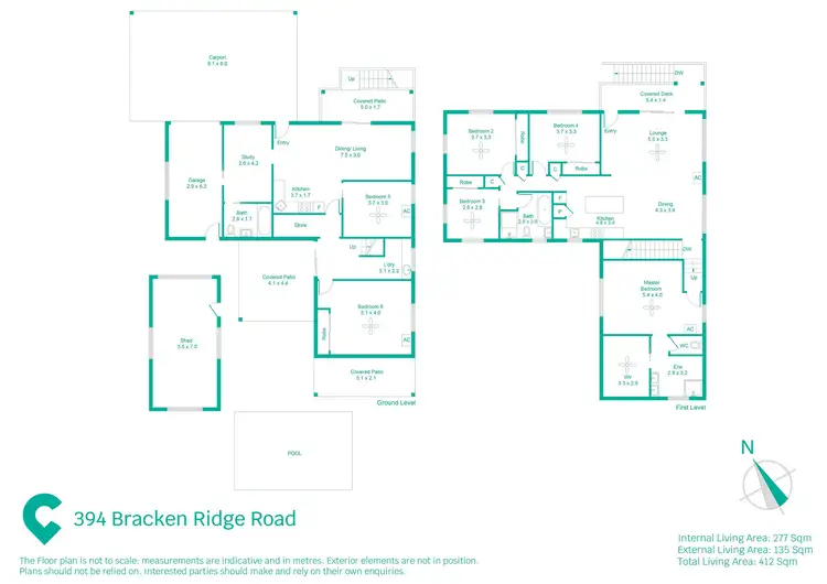 Floorplan of Homely house listing, 394 Bracken Ridge Road, Bracken Ridge QLD 4017