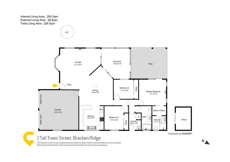 Floorplan of Homely house listing, 7 Talltrees Street, Bracken Ridge QLD 4017
