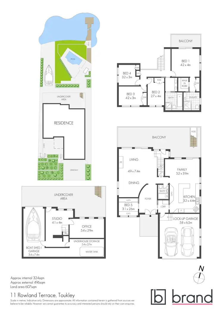 Floorplan of Homely house listing, 11 Rowland Terrace, Toukley NSW 2263