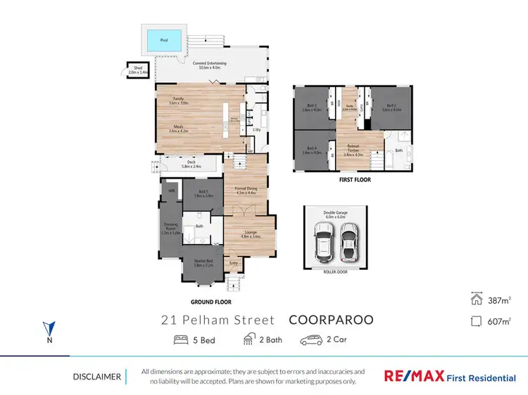 Floorplan of Homely house listing, 21 Pelham Street, Coorparoo QLD 4151