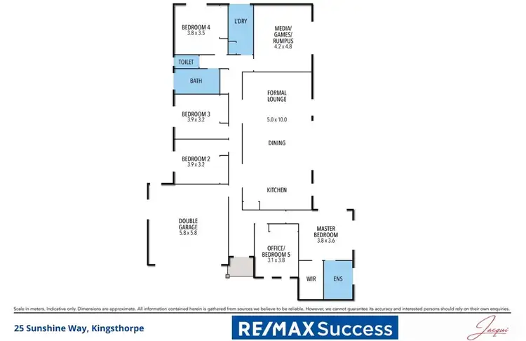 Floorplan of Homely rural property listing, 25 Sunshine Way, Kingsthorpe QLD 4400