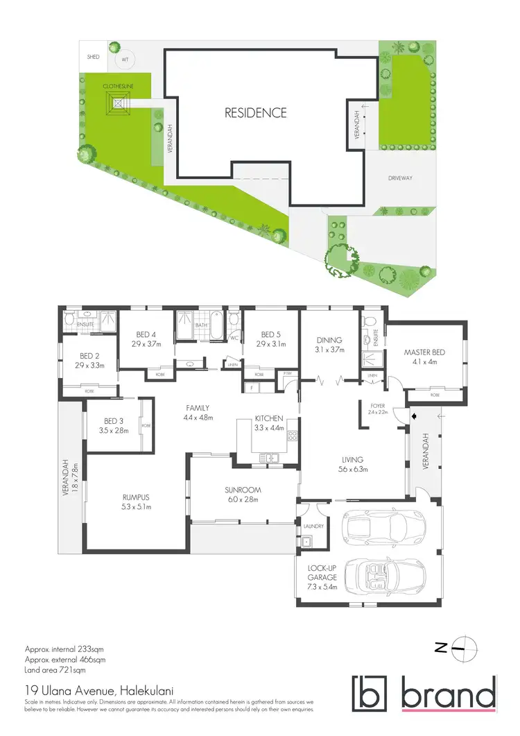 Floorplan of Homely house listing, 19 Ulana Avenue, Halekulani NSW 2262