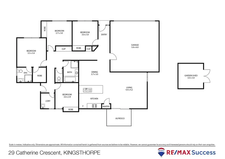 Floorplan of Homely house listing, 29 Catherine Crescent, Kingsthorpe QLD 4400