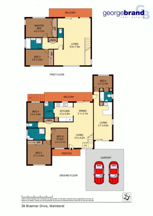 Floorplan of Homely house listing, 38 Braemar Drive, Wamberal NSW 2260