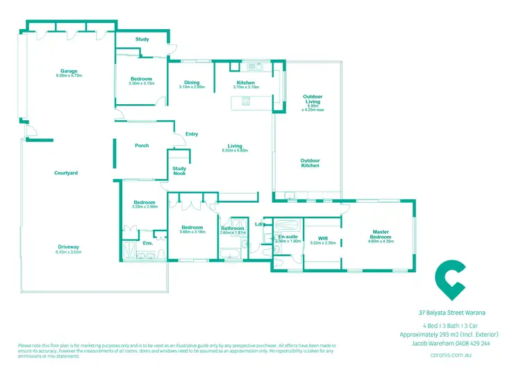Floorplan of Homely house listing, 37 Balyata Street, Warana QLD 4575