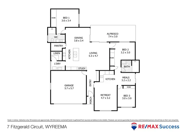 Floorplan of Homely house listing, 7 Fitzgerald Circuit, Wyreema QLD 4352