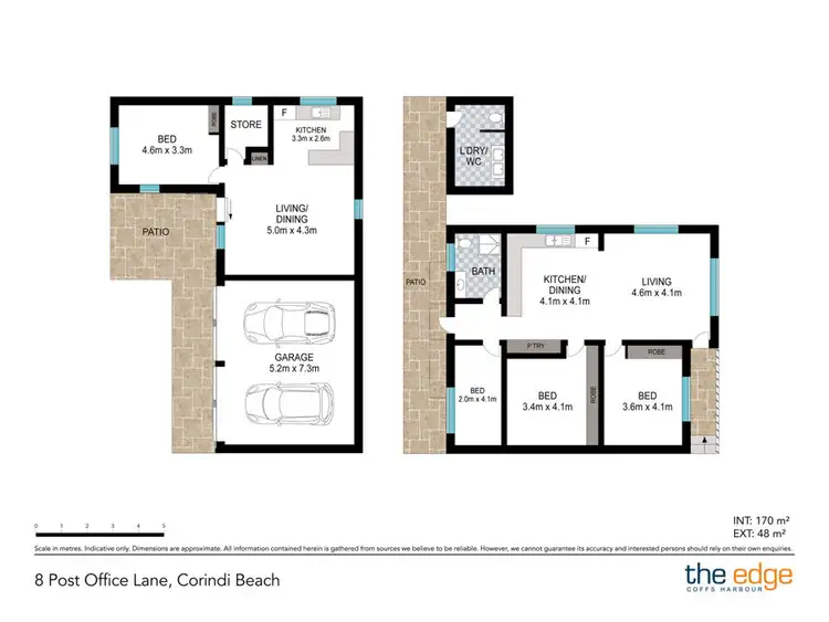 Floorplan of Homely house listing, 8 Post Office Lane, Corindi Beach NSW 2456