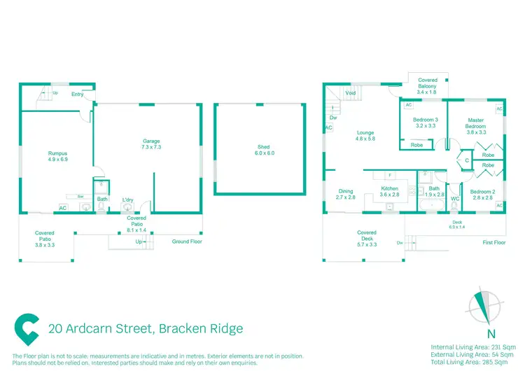 Floorplan of Homely house listing, 20 Ardcarn Street, Bracken Ridge QLD 4017