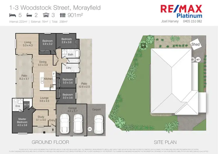 Floorplan of Homely house listing, 1-3 Woodstock Street, Morayfield QLD 4506
