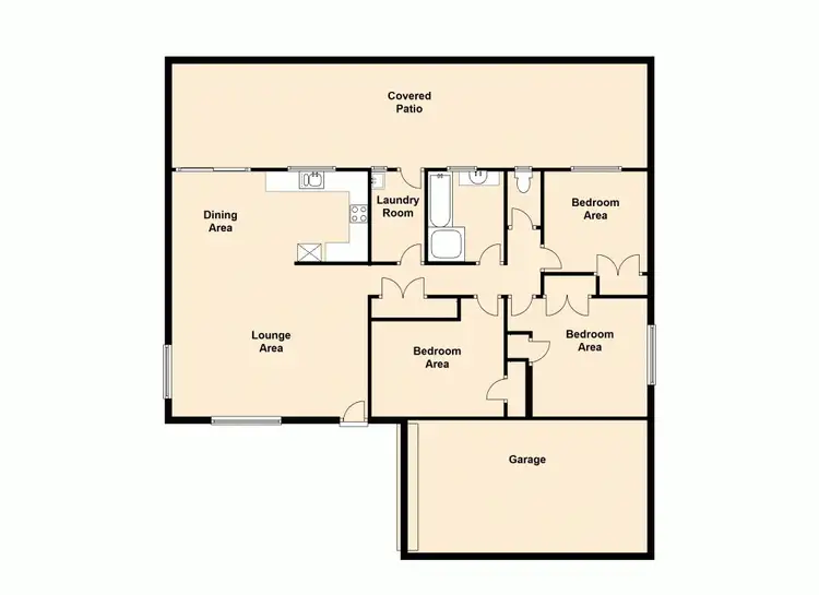 Floorplan of Homely house listing, 16 Hysten Street, Boronia Heights QLD 4124