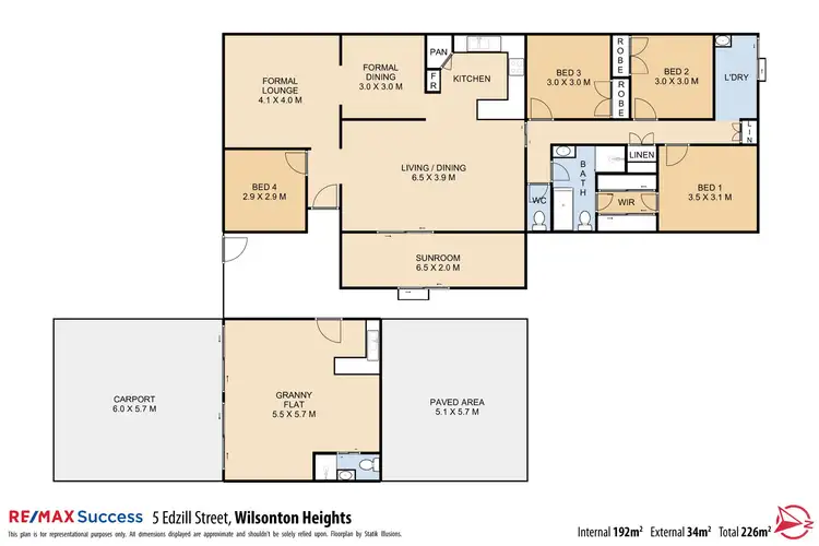 Floorplan of Homely house listing, 5 Edzill Street, Wilsonton Heights QLD 4350