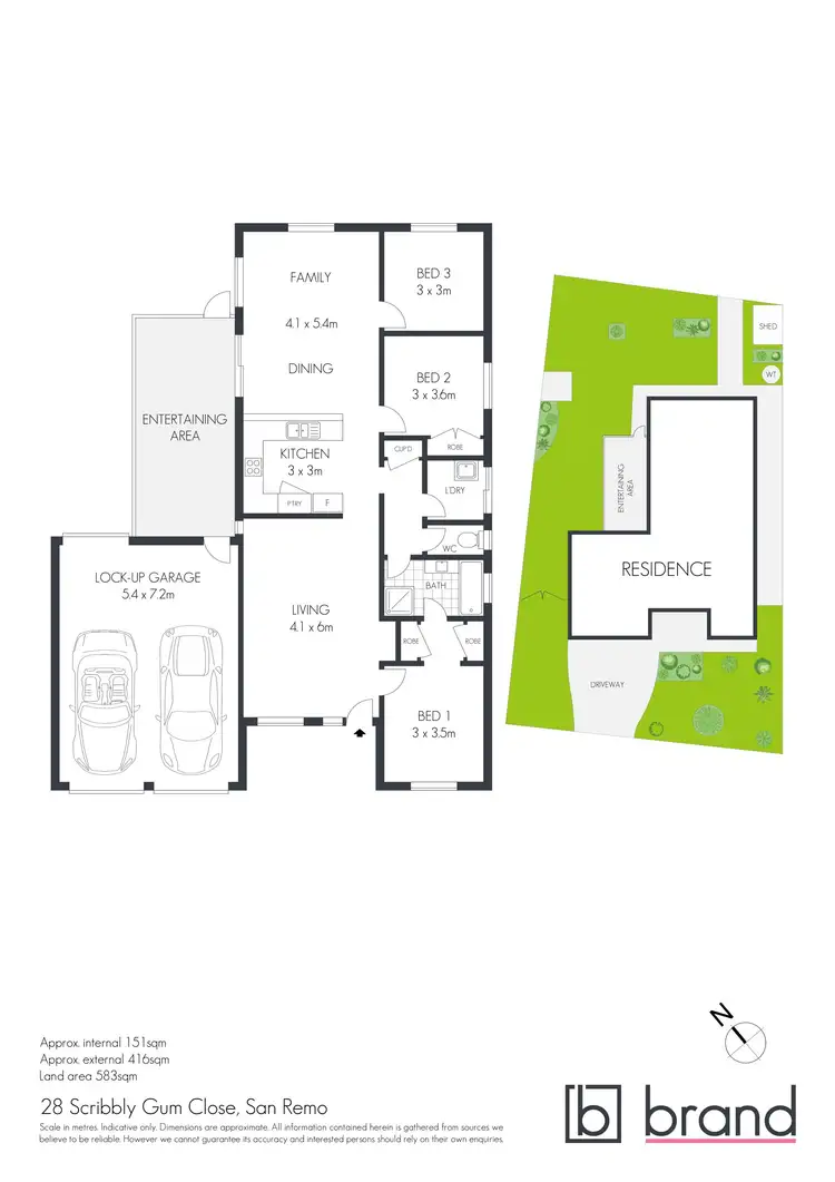 Floorplan of Homely house listing, 28 Scribbly Gum Close, San Remo NSW 2262