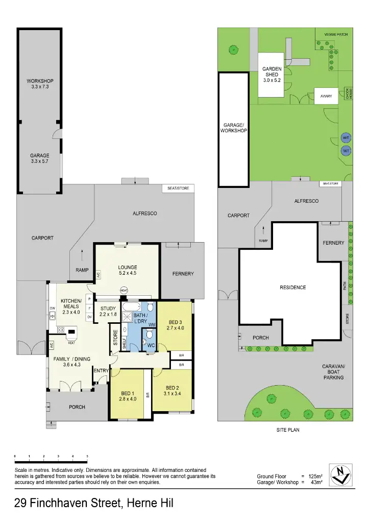 Floorplan of Homely house listing, 29 Finchaven Street, Herne Hill VIC 3218