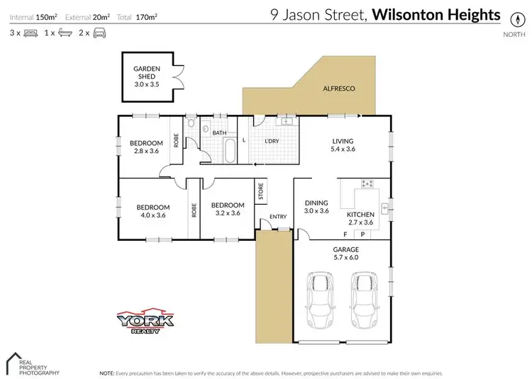 Floorplan of Homely house listing, 9 Jason Street, Wilsonton Heights QLD 4350