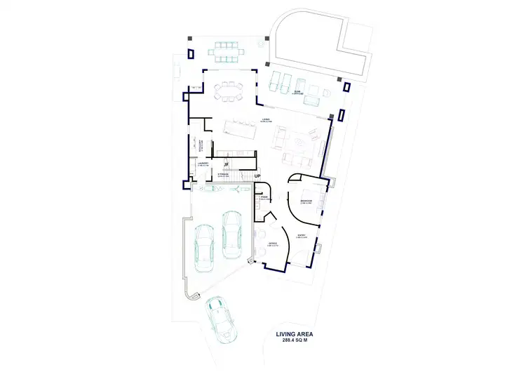 Floorplan of Homely house listing, 34 Windward Place, Jacobs Well QLD 4208