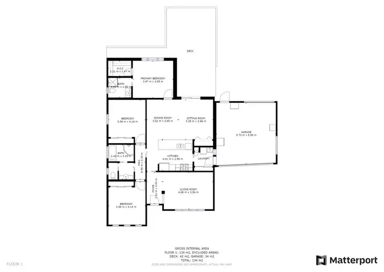 Floorplan of Homely house listing, 51 Worland Drive, Boambee East NSW 2452