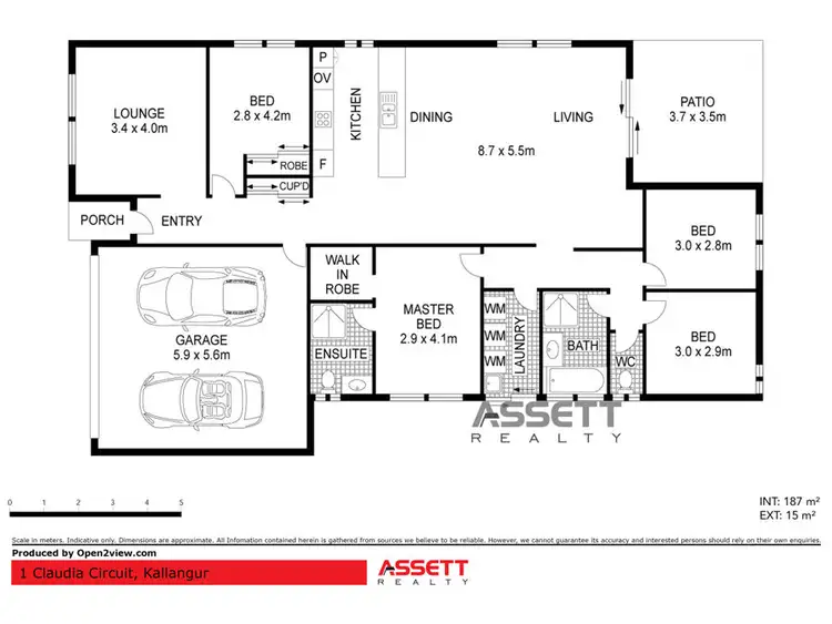 Floorplan of Homely house listing, 1 Claudia Circuit, Kallangur QLD 4503