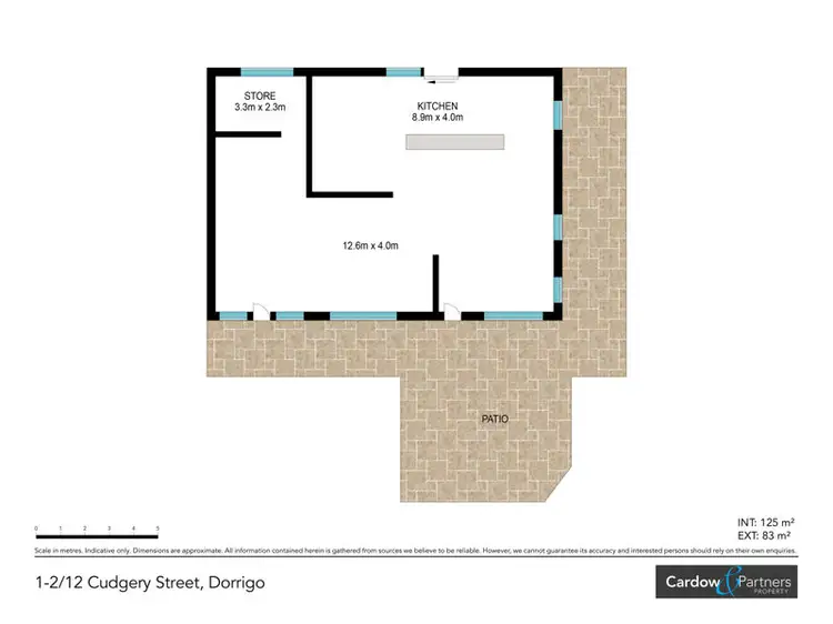 Floorplan of Homely studio listing, Lots 1 & 2 12 Cudgery Street, Dorrigo NSW 2453