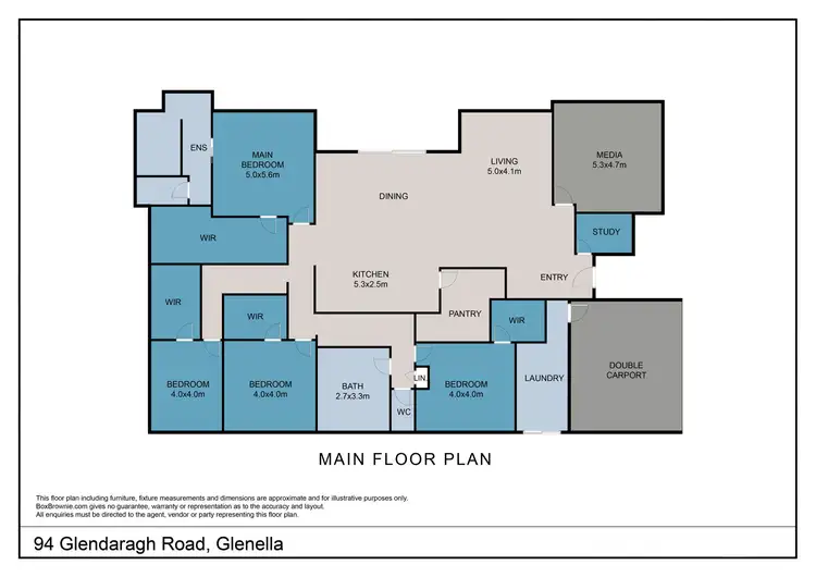 Floorplan of Homely house listing, 94 Glendaragh Road, Glenella QLD 4740