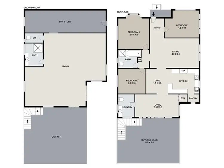 Floorplan of Homely house listing, 14 Wilston Road, Newmarket QLD 4051