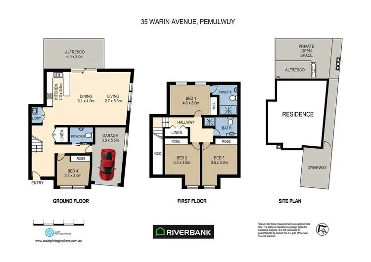 Floorplan of Homely house listing, 35 Warin Avenue, Pemulwuy NSW 2145