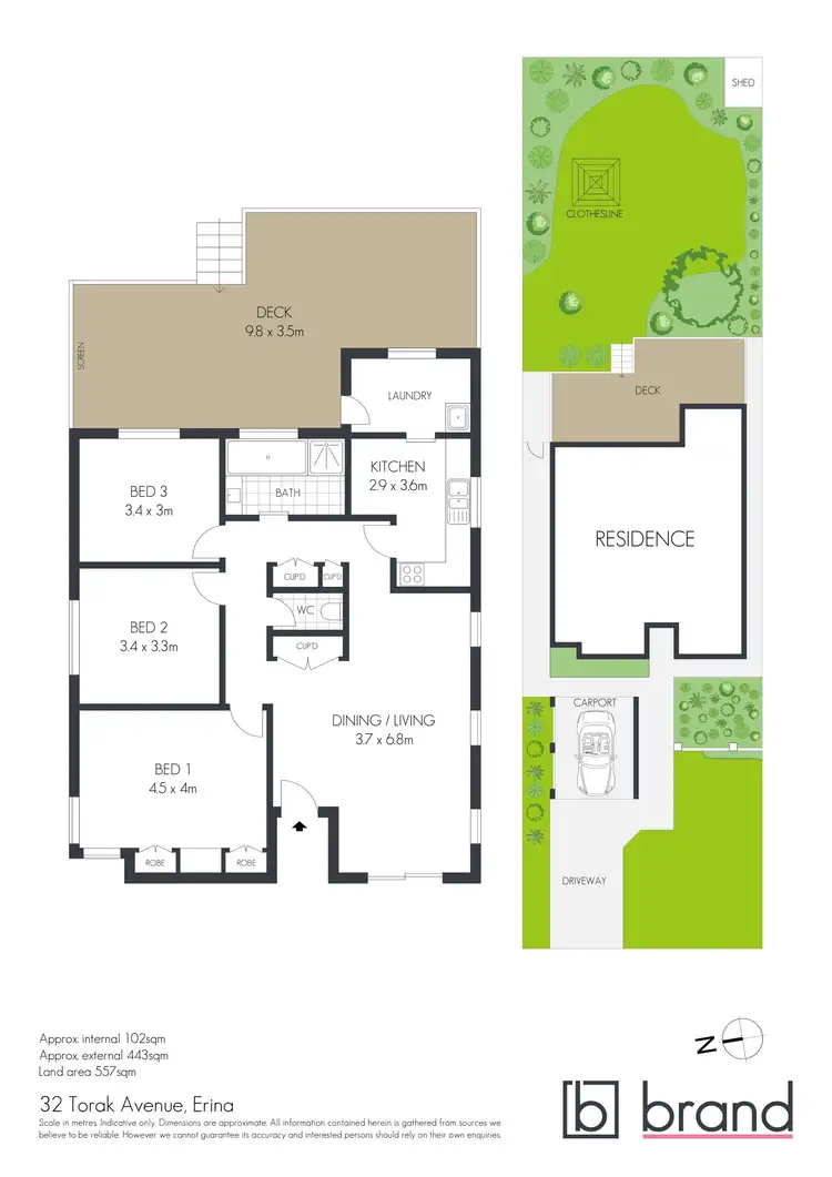 Floorplan of Homely house listing, 32 Toorak Avenue, Erina NSW 2250