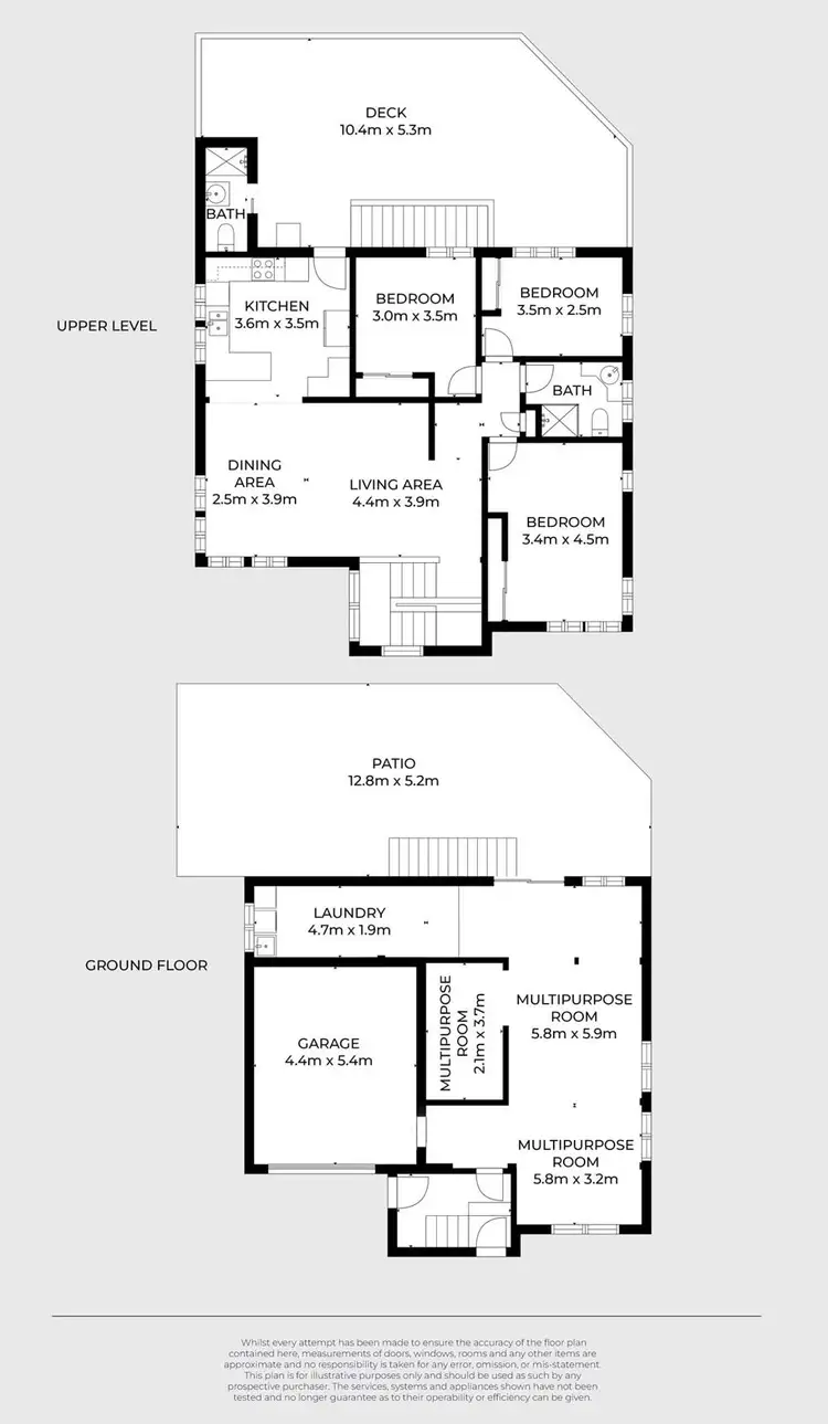 Floorplan of Homely house listing, 49 Malabar Street, Wynnum West QLD 4178