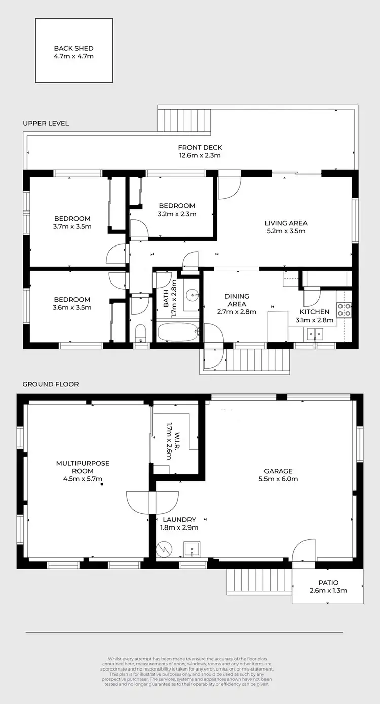 Floorplan of Homely house listing, 76 Duncan Street, Wynnum West QLD 4178