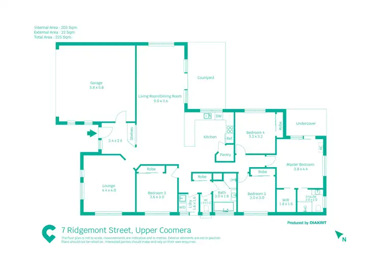 Floorplan of Homely house listing, 7 Ridgemont Street, Upper Coomera QLD 4209