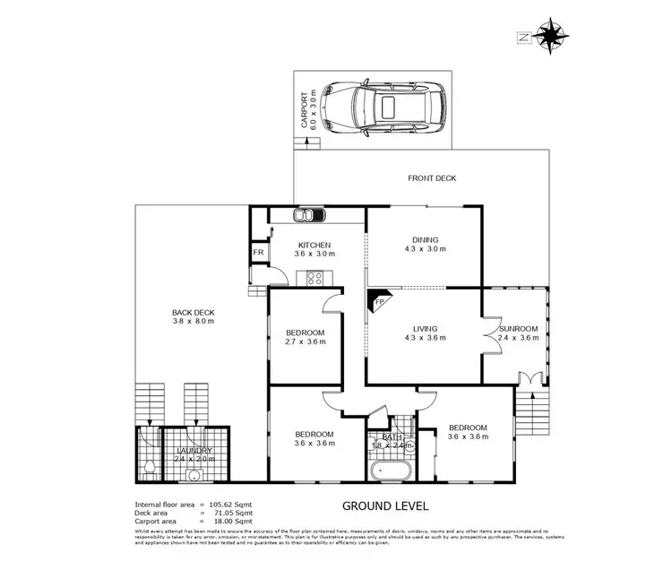 Floorplan of Homely house listing, Address available on request