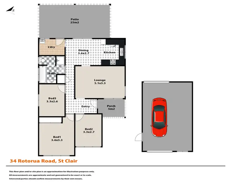 Floorplan of Homely house listing, 34 Rotorua Road, St Clair NSW 2759