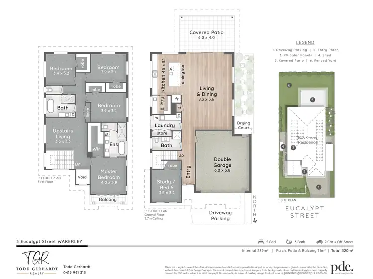 Floorplan of Homely house listing, 3 Eucalypt Street, Wakerley QLD 4154