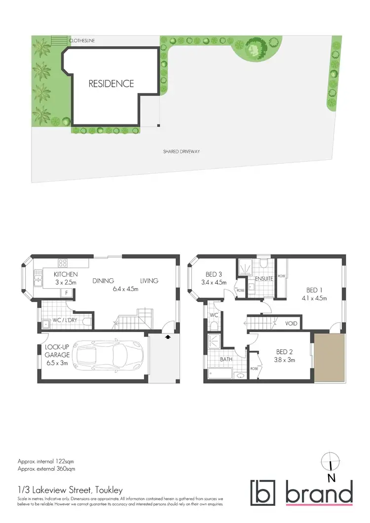 Floorplan of Homely house listing, 1/3 Lakeview Street, Toukley NSW 2263